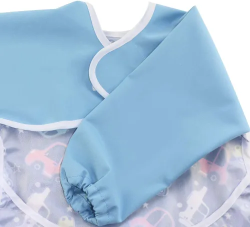 Miniatura 4 de Babero impermeable con mangas y bolsillo, 6-24 meses