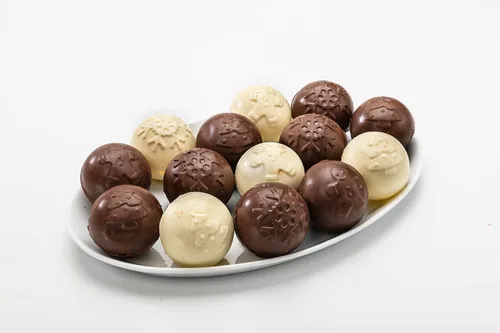 Miniatura 8 de Molde de silicona para bombas de chocolate caliente y cacao de Mobi, hombre de jengibre, para hacer 3 "bombas