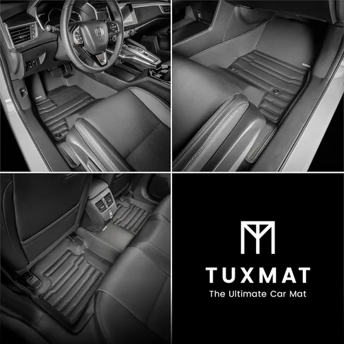 Miniatura 2 de TuxMat - Para los modelos Honda Clarity 2018-2021 - Alfombrillas personalizadas para automóvil - Cobertura máxima, todo tipo de clima, medición