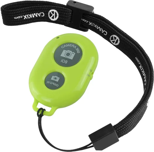 CamKix control remoto inalámbrico para cámara con obturación y Bluetooth para teléfonos inteligentes – crea increíbles fotos y autofotos., Verde