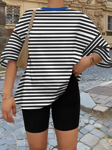 Miniatura 12 de Trendy Queen - Camisetas de entrenamiento de moda para mujer, camisetas atléticas de manga corta para verano y primavera, disponibles en tallas