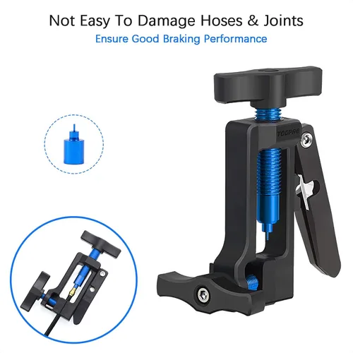 Miniatura 5 de Herramienta de inserción de destornillador de aguja mejorada 2 en 1 con cortador de manguera hidráulica para bicicleta MTB bicicleta de carretera