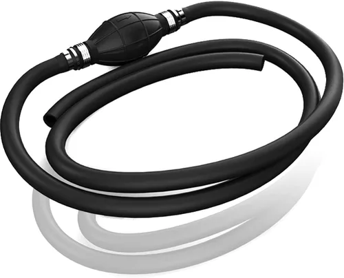Bomba de sifón de alto flujo, bomba de transferencia de combustible de gasolina, aceite, agua, diésel, bomba de sifón de mano portátil, bomba de