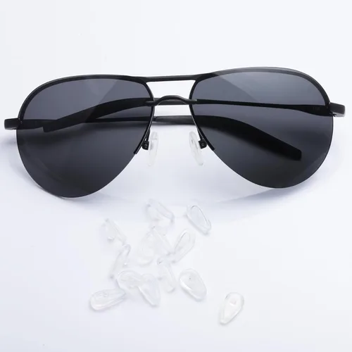 Miniatura 4 de Clear Soft Silicone Replacement Nose Pads for Oakley Tincup OX3184Conductor 6 OO4106Conductor 8 OO4107Savitar