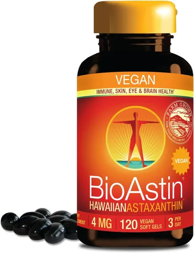 Miniatura 15 de Nutrex Hawaii BioAstin Astaxantina hawaiana - 4 mg, 120 cápsulas blandas - Suplemento antioxidante premium Farm-Direct para apoyar la salud