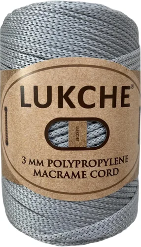 Miniatura 8 de Cuerda de macramé premium de poliéster de 3 mm (134.45 metros), (250 g) 100% cuerda de macramé de polipropileno, hilo de crochet