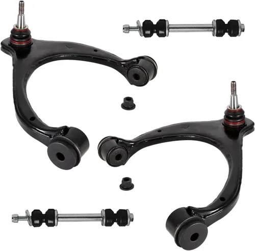 Miniatura 194 de Detroit Axle - Brazos de control superiores traseros para Chrysler 300 Dodge Challenger Charger Magnum, reemplazo del conjunto de brazos de control