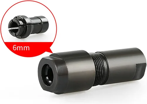 Miniatura 4 de KLKCMS Adaptador de amoladora angular duradero a amoladora recta universal M10 para corte de pulido, 0.236 in