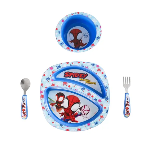 Miniatura 8 de The First Years Bluey Juego de Vajilla de 4 Piezas para Establecer - Apta para Lavavajillas, sin BPA, Set de Vajilla para Niños Pequeños con Plato