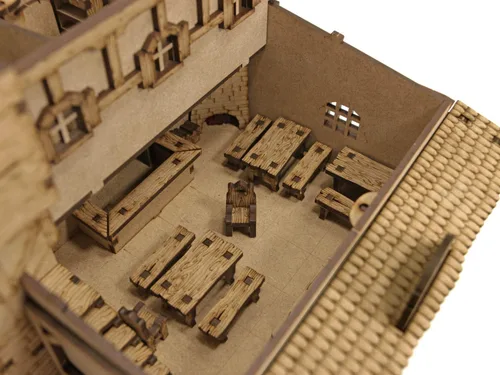 Miniatura 4 de TowerRex Tavern DND Terrain 1.102 in - Miniatura de fantasía para juegos de mesa Warhammer, Pathfinder y D&D