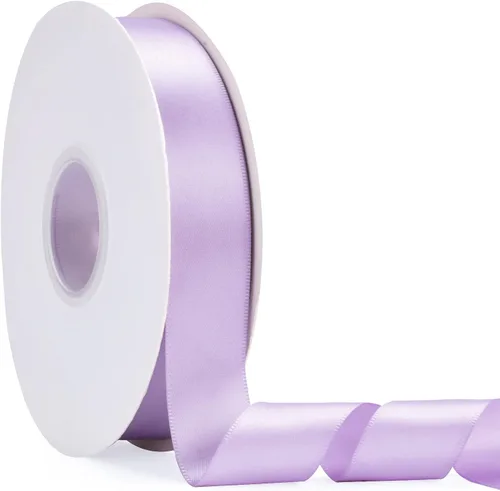 Miniatura 29 de Cinta de satén de doble cara verde manzana de 1-1/2 pulgadas x 50 yardas, cinta de color sólido de alta densidad, ideal para manualidades, envoltura