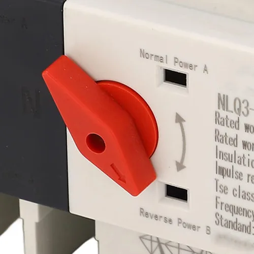 Miniatura 8 de Interruptor de transferencia automática, larga vida útil AC110V 80A ignífugo anti AgingPower interruptor de transferencia automática para fábricas
