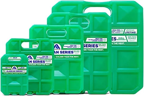 Miniatura 6 de Arctic Ice Bolsa de hielo reutilizable de larga duración de la serie Alaskan, se congela a 32 ° Fahrenheit, mantiene los alimentos y bebidas frescos