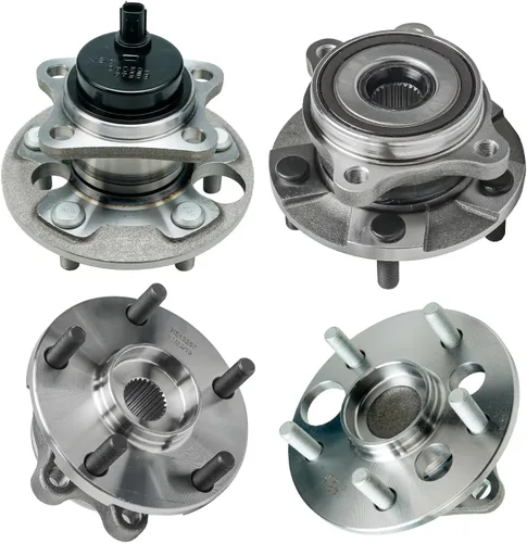 Miniatura 305 de Detroit Axle - Kit de nudillos de dirección delantera izquierda para Ford Edge Lincoln MKX 07-10, cojinete de rueda del lado del conductor, nudillo