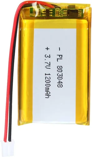 Miniatura 89 de 652030 Batería Lipo de 3.7V 350mAh 652030 Cargable Paquete de Batería de Polímero de Litio con Conector JST PH2.0mm para Dispositivo Electrónico