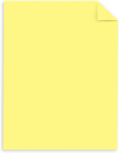 Miniatura 2 de Exact Vellum Bristol - Carta (8.5 x 11 pulgadas), 250 unidades, color canario