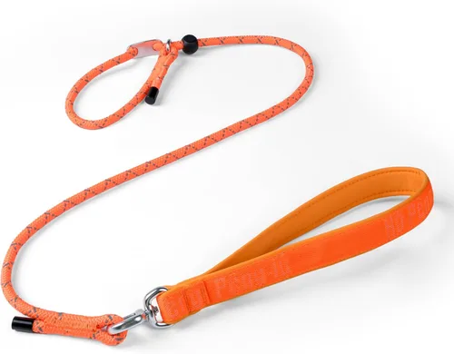 Miniatura 10 de Correa antideslizante para perro, correa y collar de entrenamiento resistente sin tirones con antienredos, mango acolchado e hilo reflectante