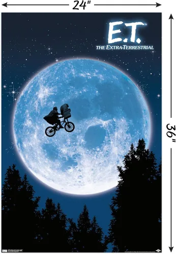 Miniatura 3 de Trends International 24x36 E.T. The Extra-Terrestrial-One - Póster de pared de una hoja, 24 x 36 pulgadas, versión sin marco, dormitorio
