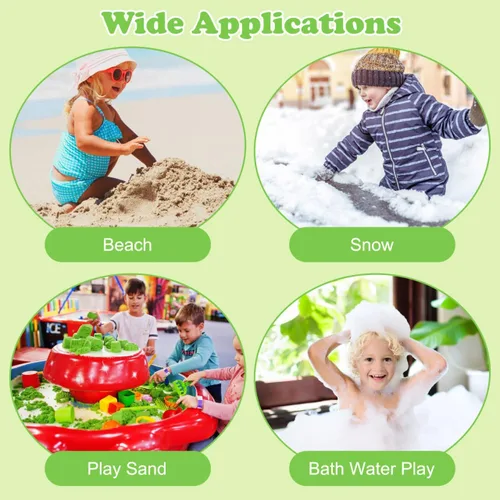 Miniatura 6 de TOYANDONA Juguetes de playa de plástico para helados, 5 uds. Cuchara para niños, juguetes de arena para niños pequeños (color aleatorio)