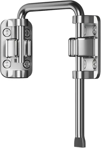 ETEKJOY Cerradura de Bucle para Puerta Corrediza de Patio de 2-3/8 Pulgadas Gancho de Pestillo en Forma de U para Ventana Granero Jardín Puerta de