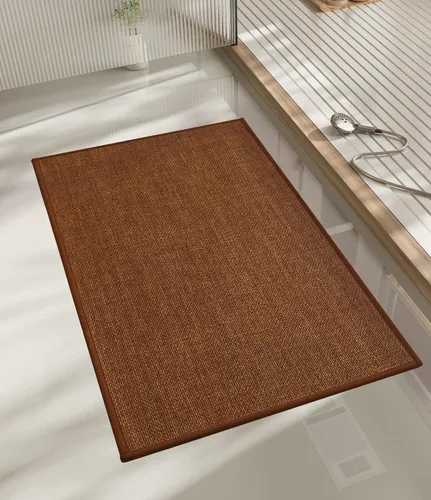 Miniatura 70 de chakme Alfombras de Baño 24x17, Alfombra de Baño Ultra Delgada Antideslizante Pequeña de Secado Rápido Absorbente para Piso de Baño
