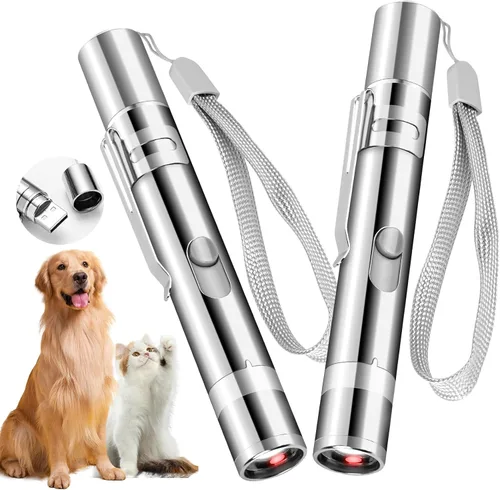 Miniatura 12 de Waputne Juguete para gatos de interior, juguetes recargables por USB con 7 patrones ajustables, juguetes interactivos de persecución para gatos