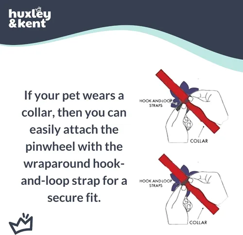 Miniatura 3 de Huxley & Kent Molinete para mascotas 4 de julio Accesorio de collar de primavera para perros/gatos Accesorio de collar de lazo para el día