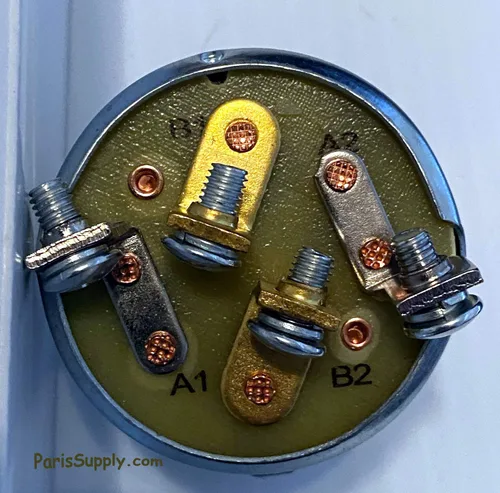 Miniatura 5 de Kit de interruptor giratorio de motor TARP con disyuntor y luz indicadora 12VDC 50 amperios
