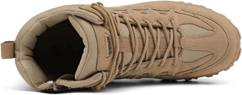 Miniatura 5 de Men's Military Tactical Boot Lightweight Comfortable Boots Motorcycle Combat Hiking Boots Hiking Boots Hiking Shoes