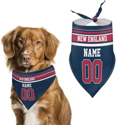 Miniatura 24 de Arizona - Bandana de fútbol para perro, diseño personalizado, número de nombre, regalos para gatos