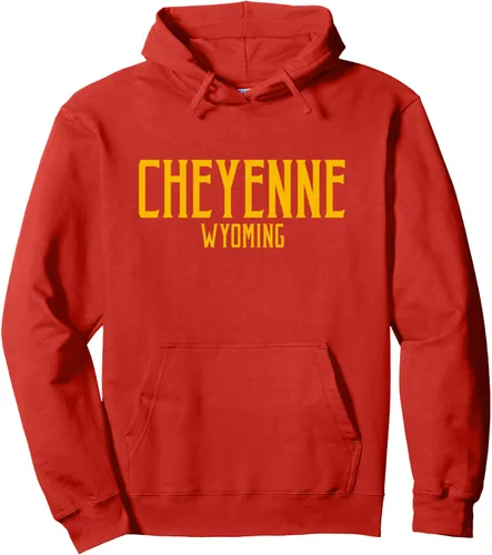 Miniatura 15 de Cheyenne Wyoming WY - Sudadera con capucha con estampado de ámbar