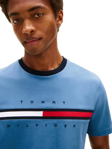 Miniatura 2 de Tommy Hilfiger - Camiseta de manga corta con estampado de rayas distintivas para hombre