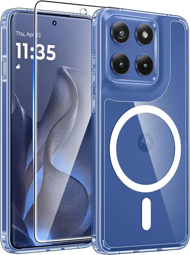 Miniatura 343 de FNTCASE - Funda para iPhone 16 Pro: magnética, mate, translúcida, de grado militar, protectora contra caídas, resistente, fina, duradera y a prueba