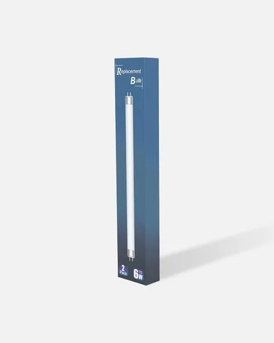 Miniatura 7 de Dichroma Paquete de 2 bombillas de repuesto para exterminador de insectos de 10 W para 20 W, tubo de luz BL T8 F10W compatible con Aspectek, Liba
