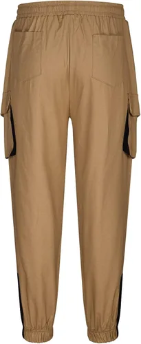 Miniatura 6 de IEPOFG Pantalones cargo para hombre con bolsillo lateral, ajuste relajado, pantalones de harén ajustados, pantalones tácticos casuales para deportes