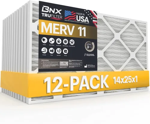Miniatura 26 de BNX TruFilter - Filtro de aire MERV 11 de 10 x 10 x 1 pulgadas (paquete de 4) – Fabricado en Estados Unidos – Defensa contra Alérgenos Filtros