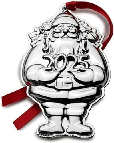 Miniatura 13 de Wallace 32ª edición 2021 Adorno de campana de trineo chapada en oro, oro, Navidad