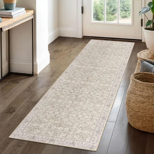 Miniatura 91 de SIILOOM Alfombra antideslizante de pasillo moderna de 2 x 5, súper suave, para pasillos, decoración para cocina, alfombras para pasillos sin 2-Verde