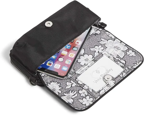 Miniatura 3 de Vera Bradley Bolso cruzado compacto y reciclado Lighten Up ReActive con protección RFID para mujer