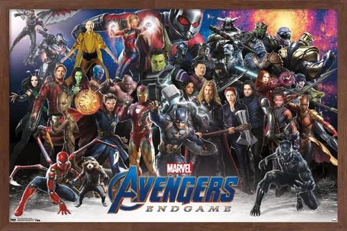 Miniatura 7 de Trends International Marvel Cinematic Universe - Avengers - Endgame - Póster de pared de alineación, 14.725 x 22.375 pulgadas, versión enmarcada