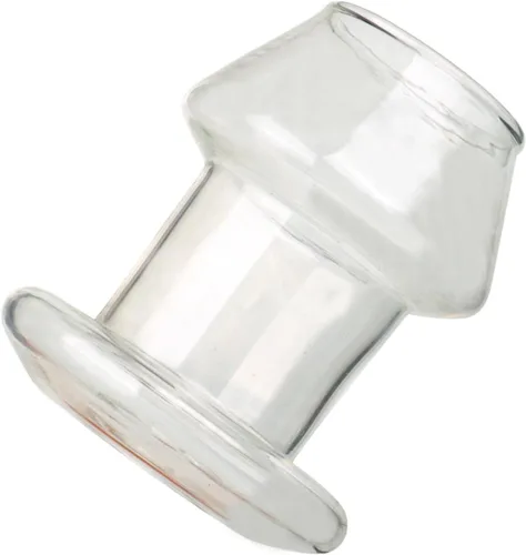 Miniatura 3 de Tubo de vidrio transparente hueco con tapón anal para masturbación masculina y femenina Juguetes sexuales para adultos