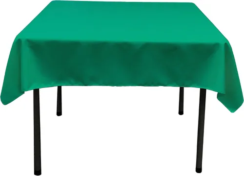 Miniatura 124 de LA Linen. Mantel cuadrado de popelina de poliéster