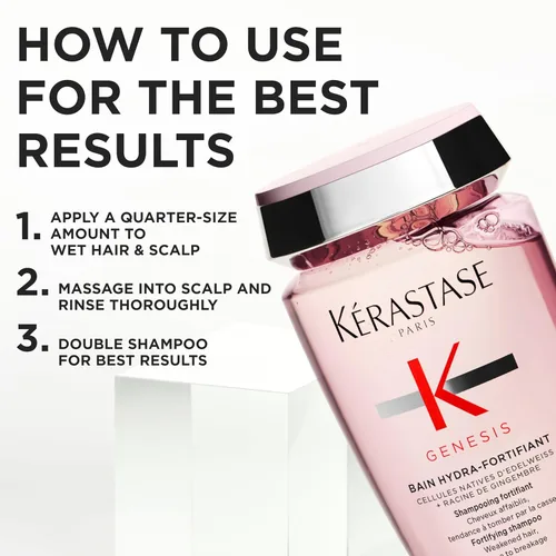 Miniatura 6 de Kerastase Genesis Strengthening Fondant Renforcateur Conditioner - For Weak or Damaged Hair, Detangles & Hydrates, For Normal to Dry Hair
