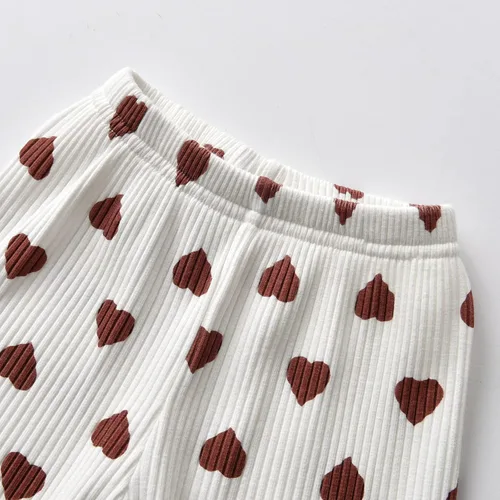 Miniatura 7 de Pig Song Conjunto de 3 piezas de ropa de bebé recién nacido, manga larga, con volantes, para otoño