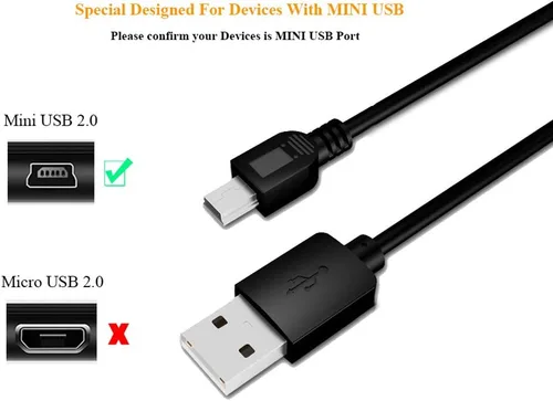 Miniatura 3 de MaxLLTo Mini USB PC cargador+cable de sincronización de datos para Iomega disco duro externo portátil