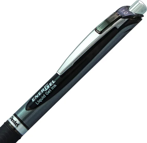 Miniatura 4 de Pentel Energel - Bolígrafo de tinta de gel líquido, punta gruesa RTX retráctil Deluxe de 0.039 pulgadas, punta de metal, paquete a granel de 12; 6