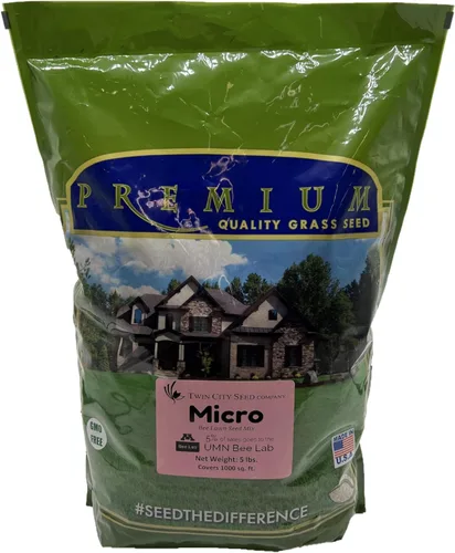 Miniatura 5 de Twin City Seed Co. Mezcla de césped Micro Bee, bolsa de 1 libra