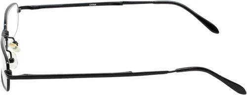 Miniatura 3 de Calabria 308 gafas de lectura plegables +0.50 negro hombres mujeres delgado plegable bolsillo lector resorte bisagra gafas compacto w/caso