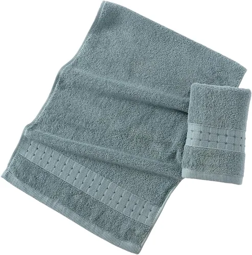 Miniatura 5 de sense gnosis Toallas de mano 100% algodón verdes, absorbentes, súper suaves, sin pelusas, toallas de mano para baño, viajes, yoga, deporte, spa