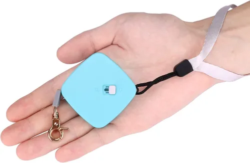 Miniatura 11 de Correa retráctil para perros pequeños y gatos de hasta 11 libras con cinta de nailon fuerte antitirones de 6.5 pies, manos libres, mini correa Azul